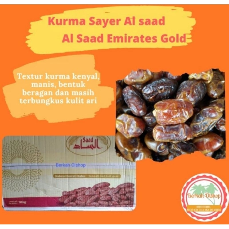 

kurma Emirates al saad kurma kering