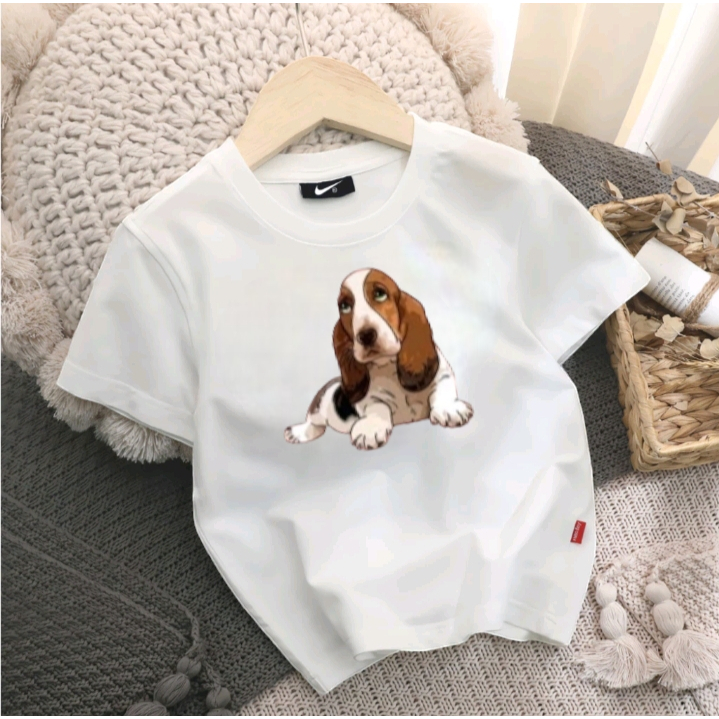 Kaos Anak Branded Laki Laki Perempuan 1-12 Tahun Baju Atasan balita cowok cewek Import Impor Premium