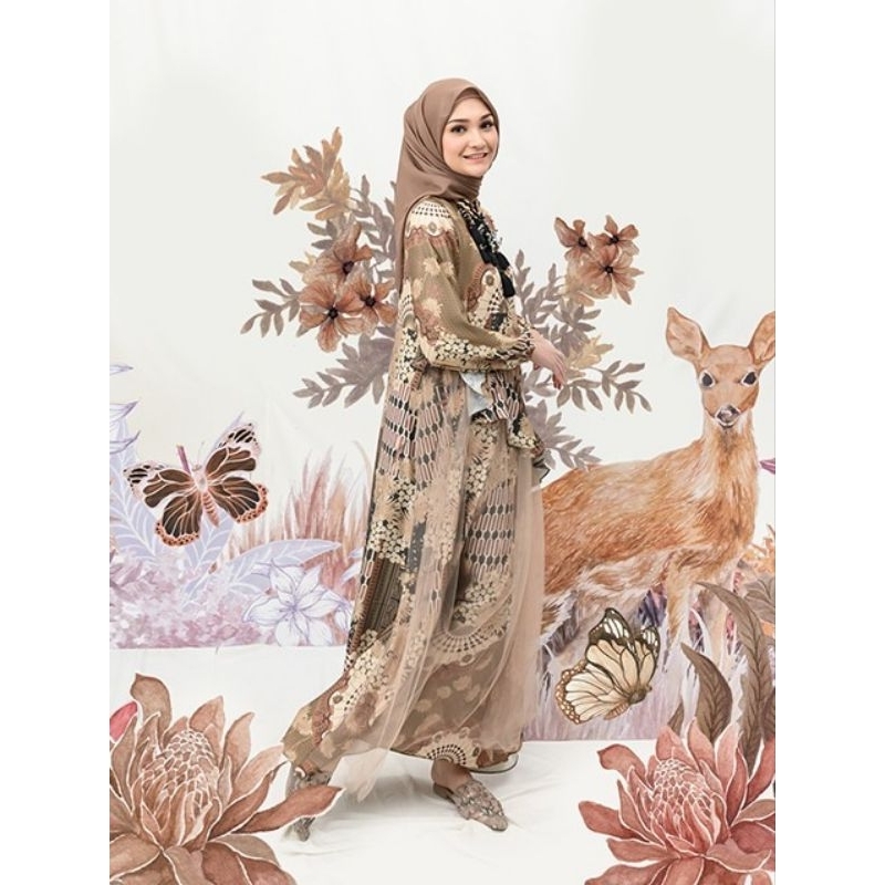 Melody dress pine wood wearing klamby new sale diskon NEW TAG LAST STOCK