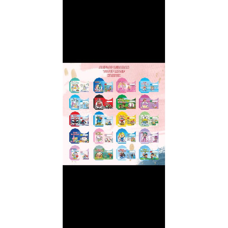 

AMPLOP LEBARAN HARGA PRODUKSI KUALIATAS TEBAL 1PACK ISI 25 LEMBAR