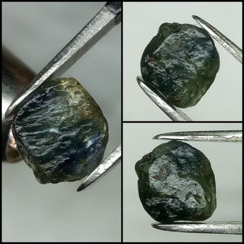 NATURAL ROUGH STAR SAPPHIRE BLUE SAFIR KRESNADANA HQ RARE ITEM