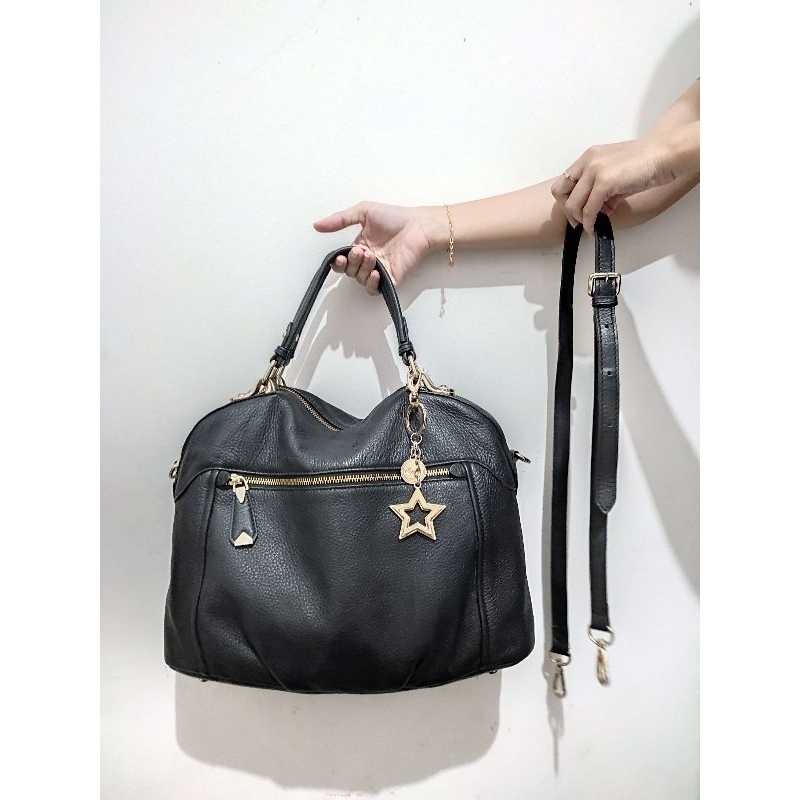 Tas Sisley Hitam second original / Sisley black hand bag