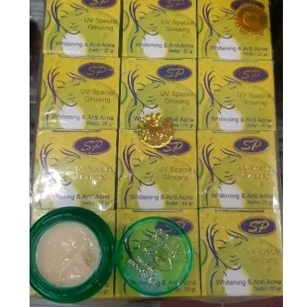 Cream UV Special Giseng Whitening Holo Kuda Original (12 biji)