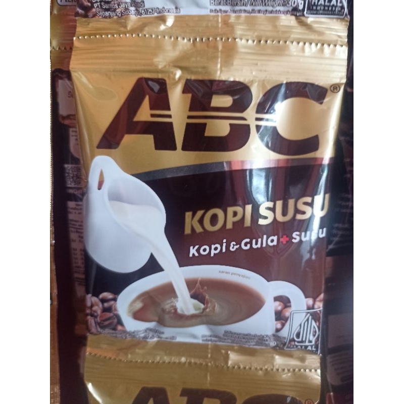 

kopi abc susu sachet