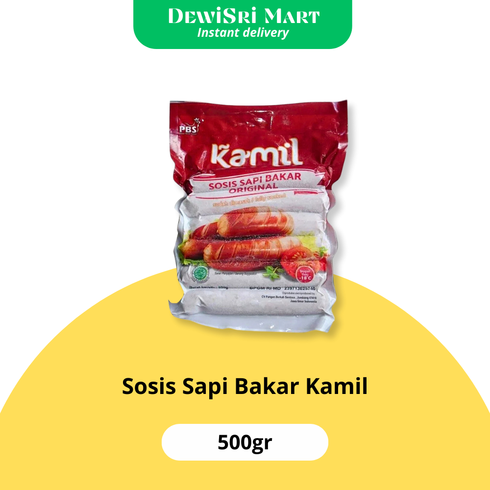 

Sosis Sapi Bakar 500gr Kamil - Dewi Sri Mart