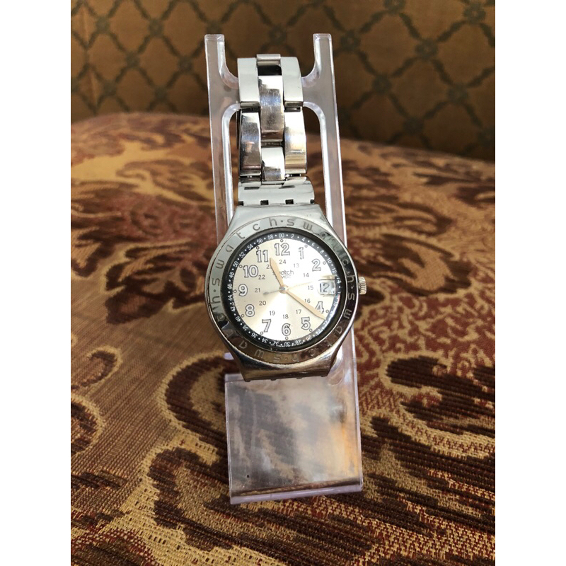 Swatch Irony Big HAPPY JOE SILVER (YGS413G) AG 1999