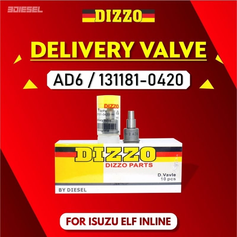 Delivery Valve AD6 131181-0420 for Isuzu ELF