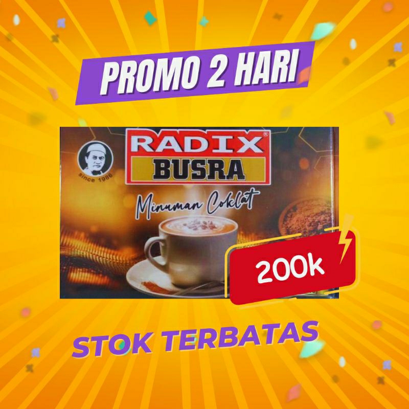 

RADIX BUSRA terlaris / diskon dan barang terbatas