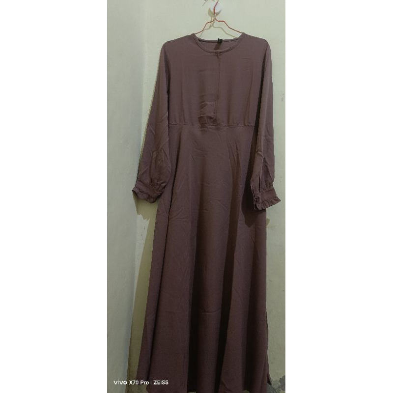 Preloved gamis shaqeena sz XL