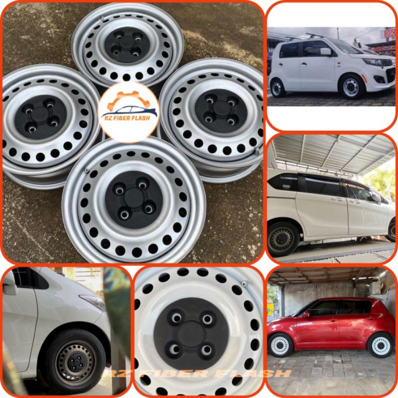 DOP VELG KALENG PCD 4X100 1set