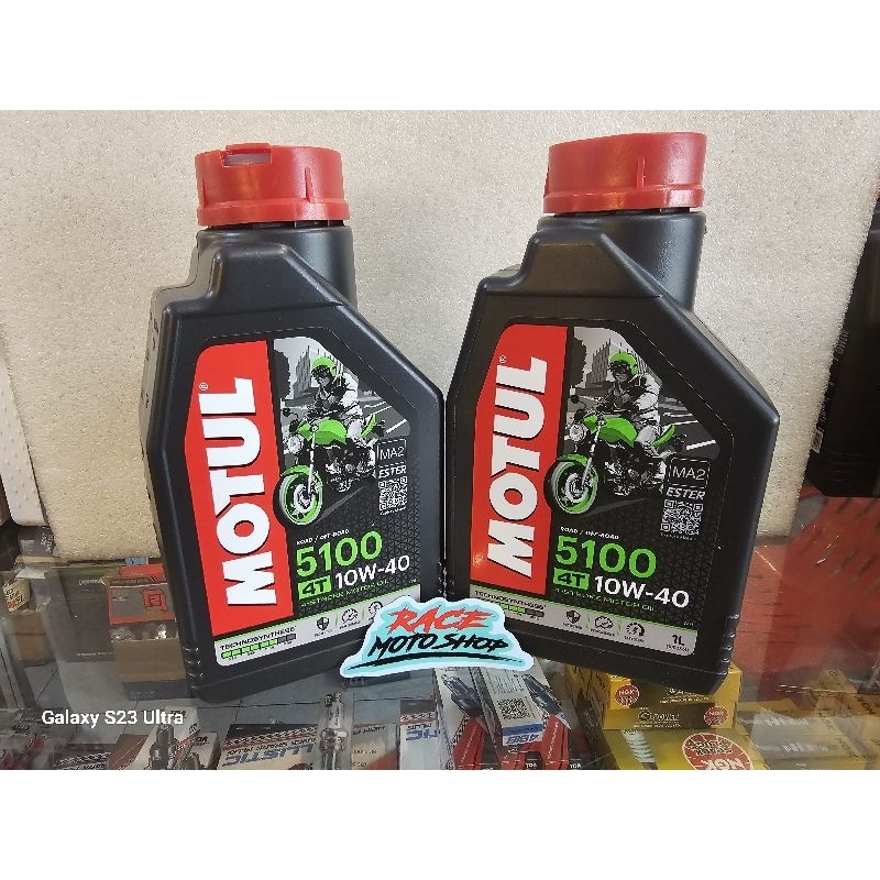 (MOTUL)- OLI MOTUL 4T TIPE 5100 100% ORIGINAL