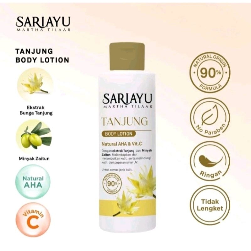sari ayu bodylotion tanjung 150ml