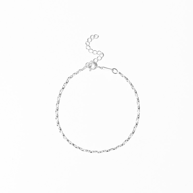 LOST IN BALI - Soda Silver Chain Bracelet - 925 Sterling Silver - Gelang Silver - Gelang Rantai Pera