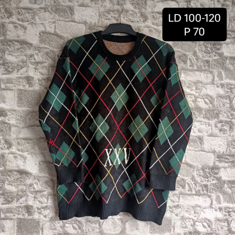 sweater ketupat