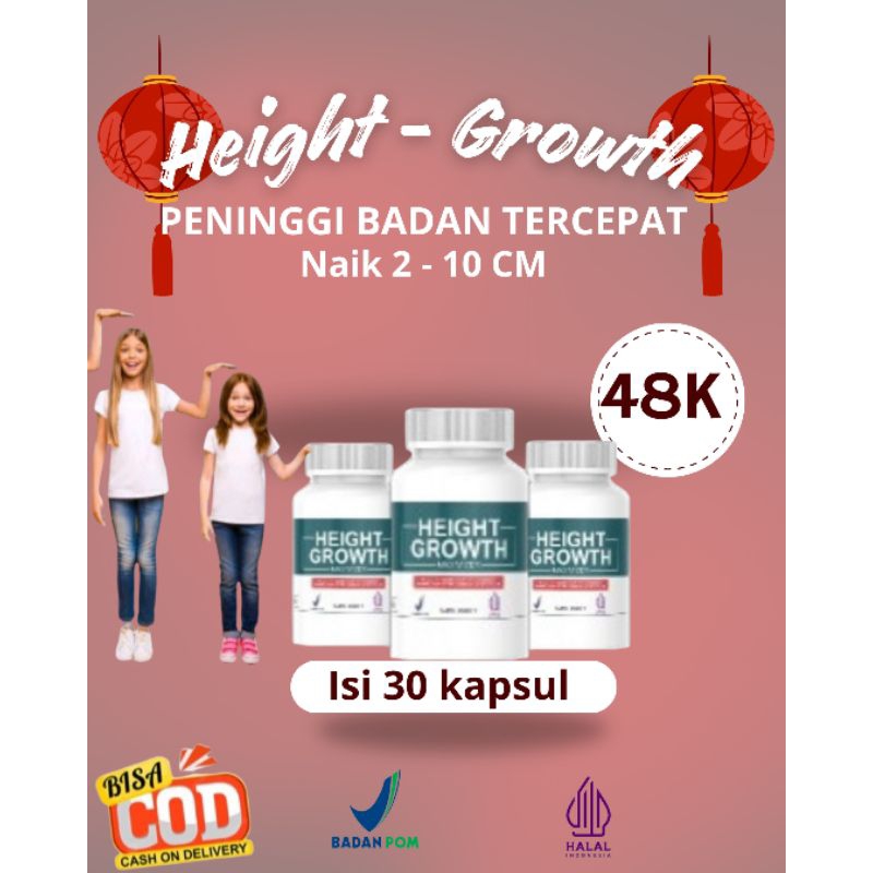 ( COD ) Suplemen peninggi badan dan nutrisi peninggi   badan anak anak dan dewasa mulai 5 - 20 tahun