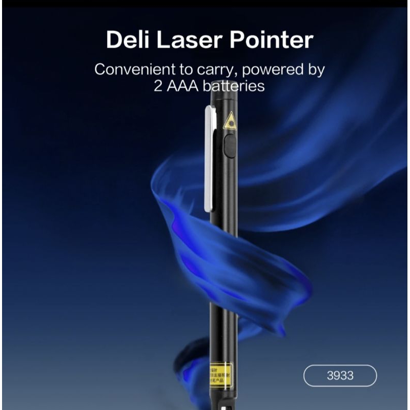 Deli laser pointer presentasi