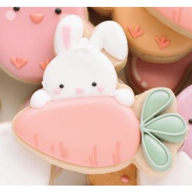 

VALERICIOUS Butter Cookies Kue Kukis Hias Tema KELINCI RABBIT EASTER THANKSGIVING