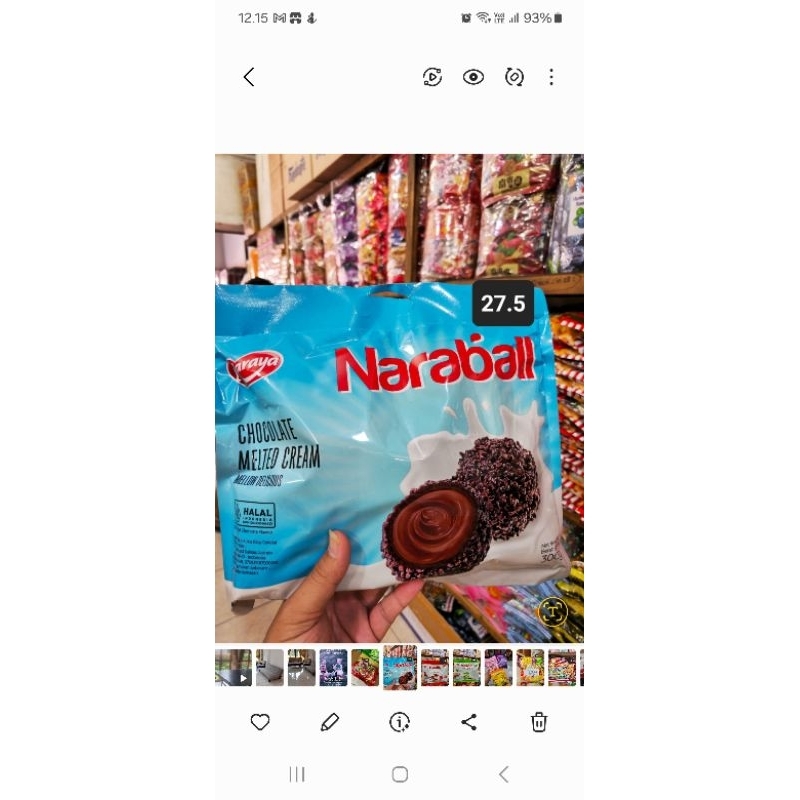 

Naraball (chocolate melted cream 300gram)