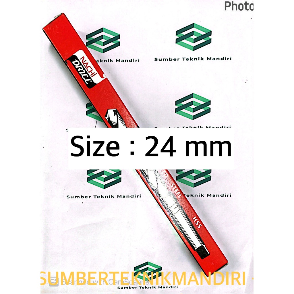 MATA BOR BESI TAPER / KONES NACHI 24 MM HSS ASLI