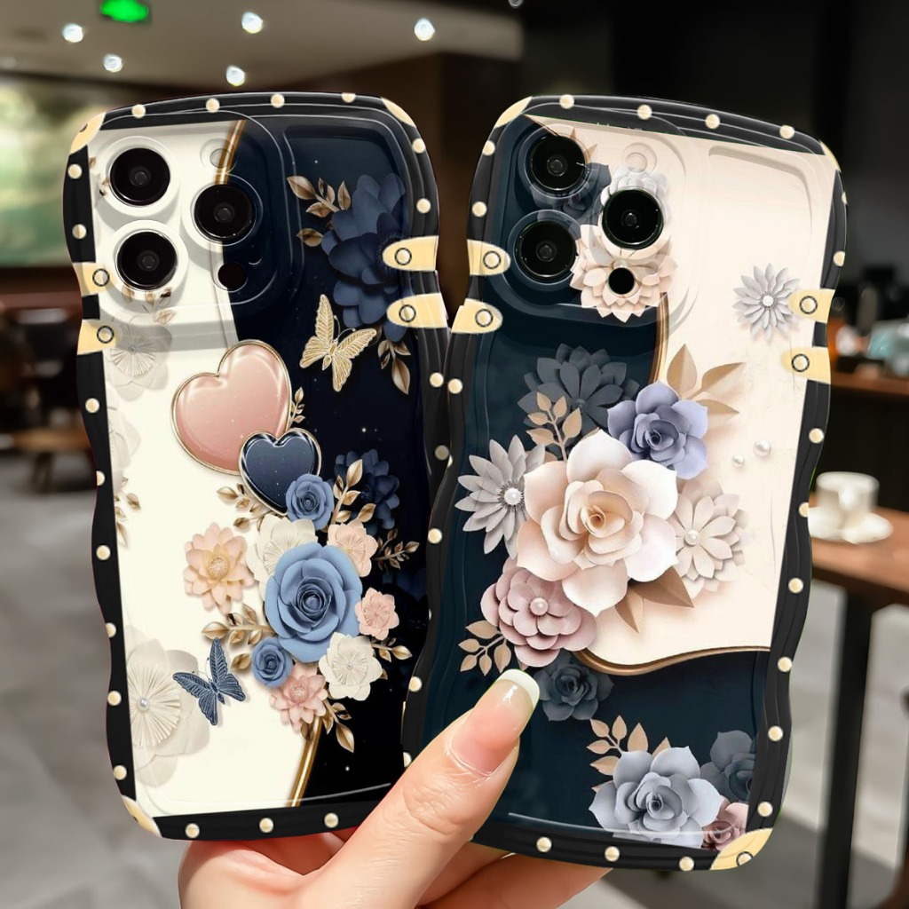 CASE GELOMBANG VIVO Y27S Y17S Y36 4G Y17S V27E Y27 4G Y35 T1 5G V25E Y51 2020 Y16 Y12 V27 Y17 Y91C Y