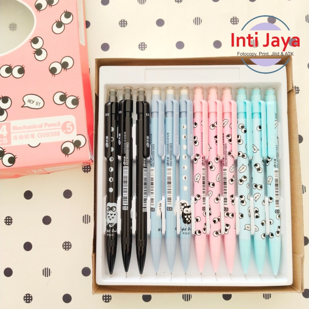 

Pensil Mekanik Fancy 0,5 mm Mata Mata