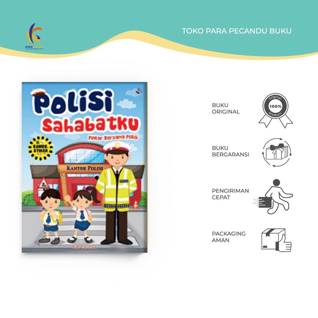 Buku Anak - Polisi Sahabatku: Pintar Bersama Polisi - Bumifiksi