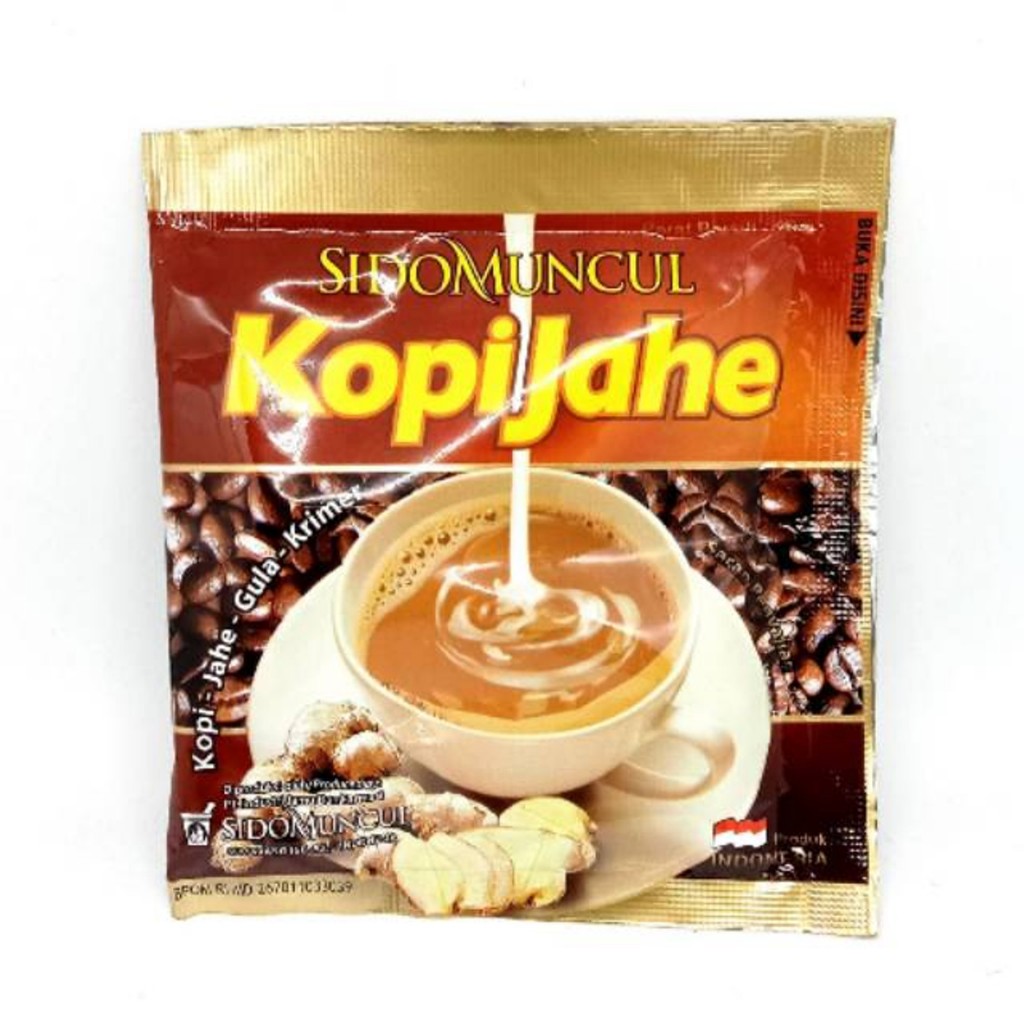 

kopi Jahe Sido Muncul - Kopi jahe sidomuncul isi 10 sachet
