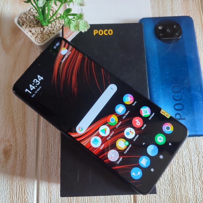Hp Second Poco X3 NFC Handphone Bekas Berkualitas Ram 6/64 - 8/128