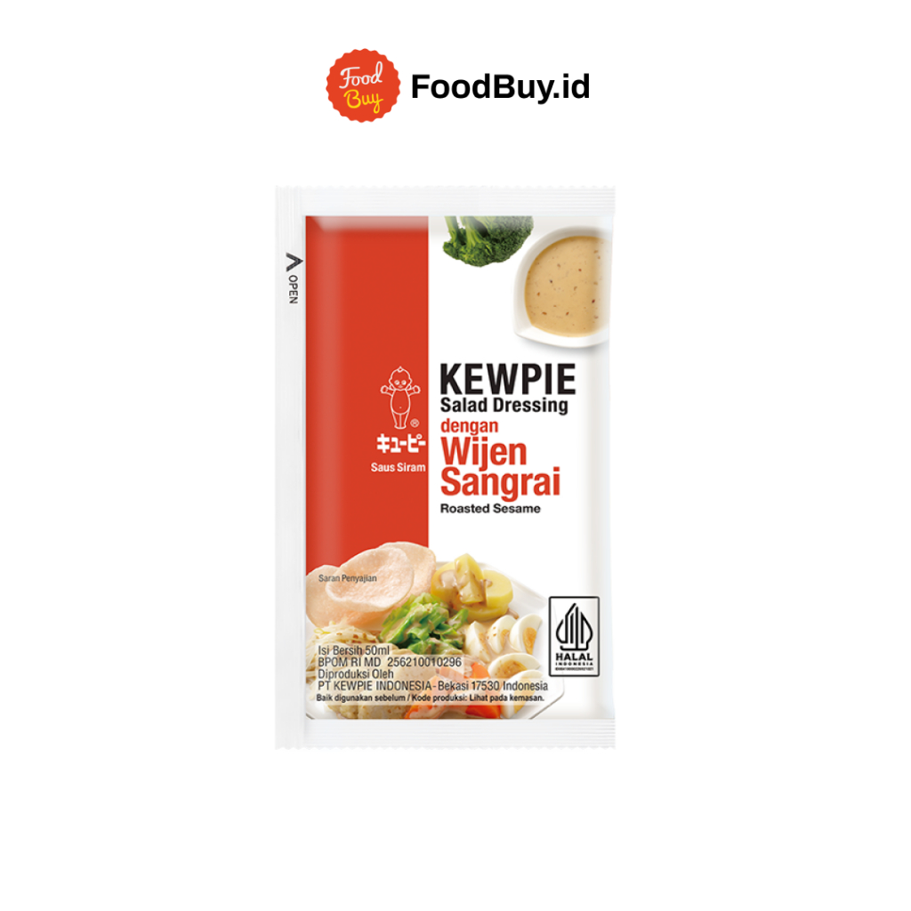 

Kewpie Salad Dressing Wijen Sangrai Sachet 50ml