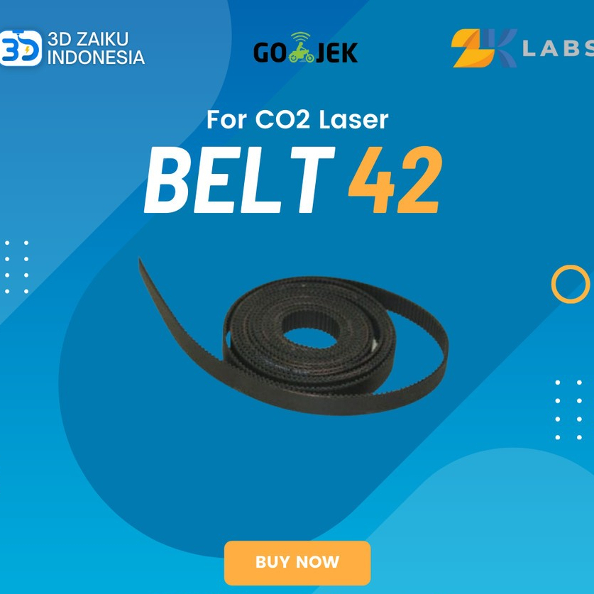 Zaiku CNC LS CO2 Belt 42 for CO2 Laser Machine