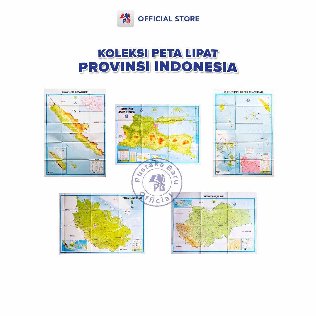 

Peta Provinsi Indonesia : Provinsi Banten / Provinsi Jambi / Provinsi Riau / Provinsi Kepulauan Riau / Provinsi Bengkulu / Provinsi Jawa Timur / Mas Surya - BB