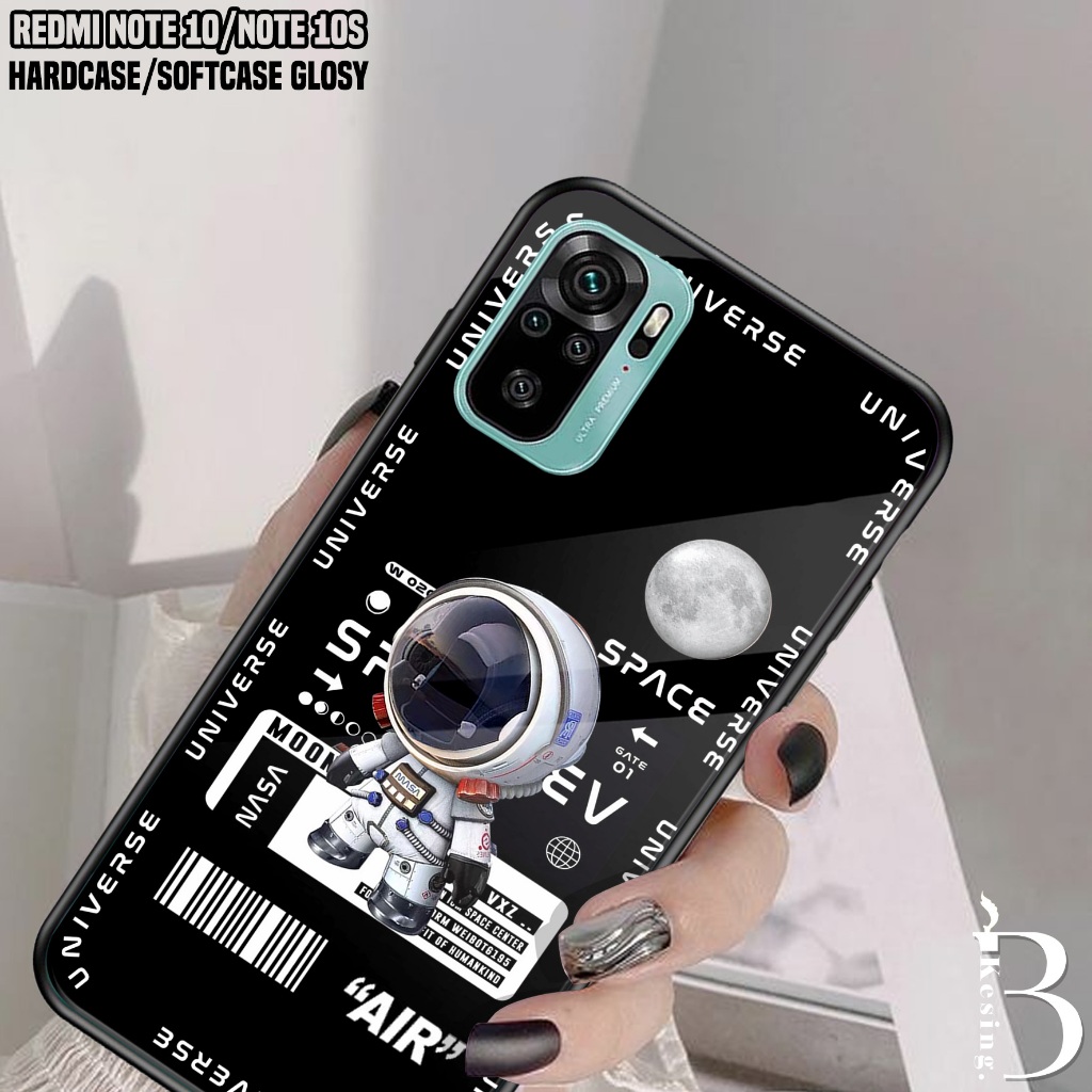 Case Xiaomi Redmi Note 10 / Note 10S - Casing Hp Xiaomi Redmi Note 10S / Note 10 Motif PLNT - Siliko
