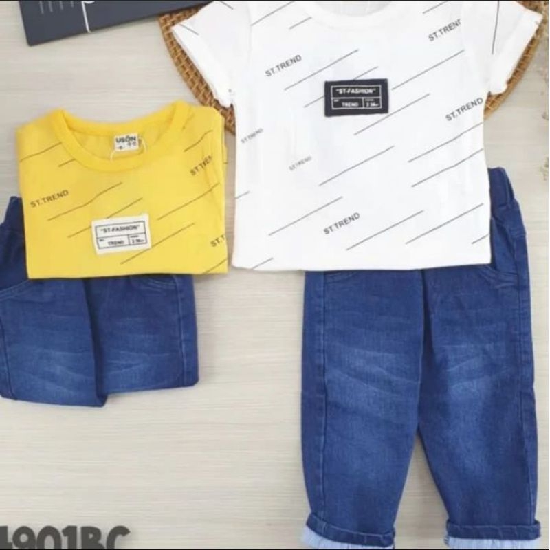 Setelan anak USON 4901 jeans pj