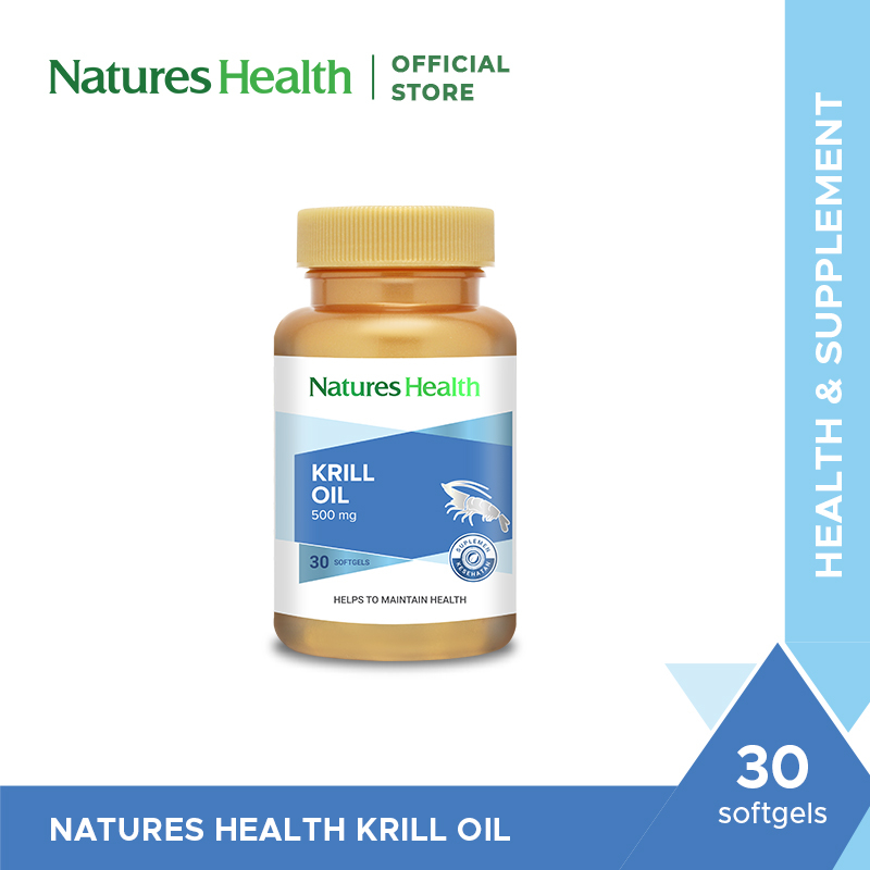 Natures Health Krill Oil 500mg - 30 Softgels