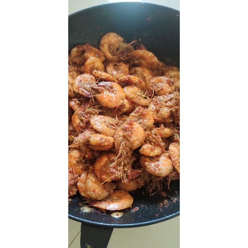 

udang balado / udang balado Pete 250gr