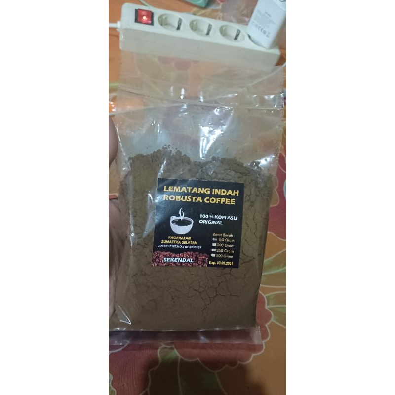 

kopi bubuk pagar alam sumatera Selatan isi 100 gram