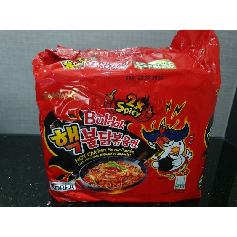 

CHUN - NEW SAMYANG BULDAK HABANERO/2X SPICY KOREA ASLI 1PACK EXP JAN2025 HALAL