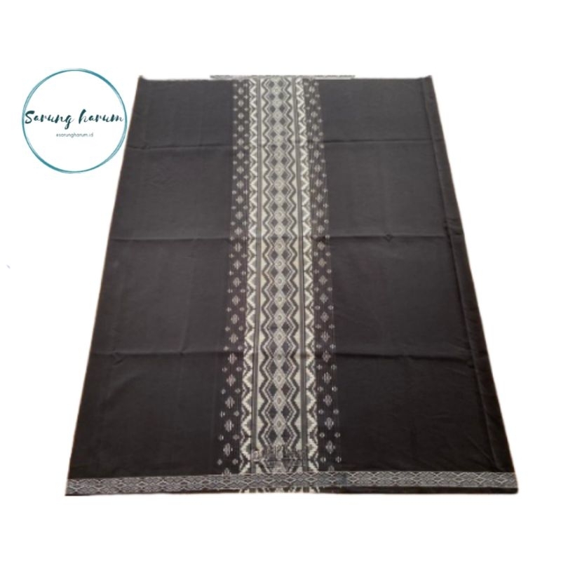sarung - sarung bali lestari - hitam