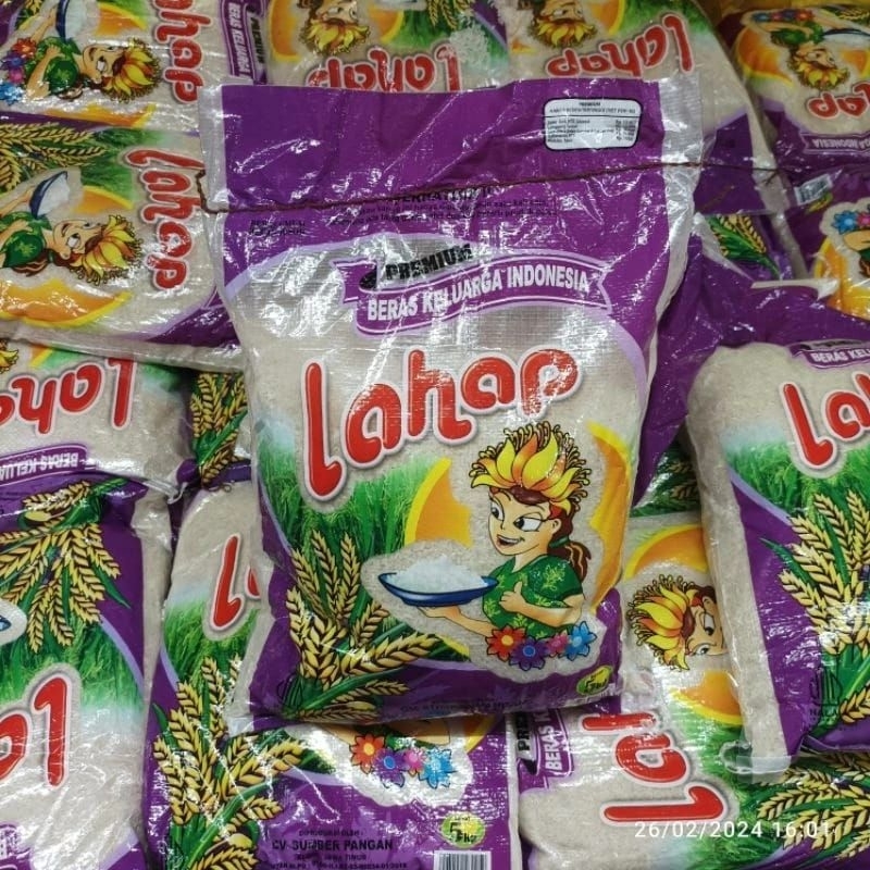 

Beras Lahap 10kg dan 5kg