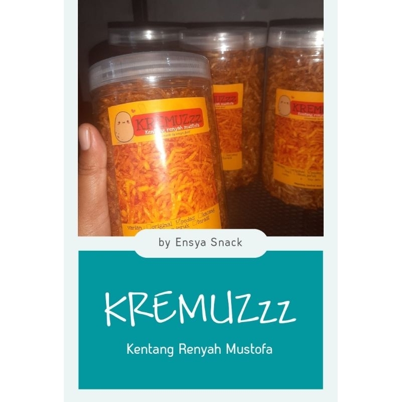 Kering Kentang Mustofa Kemasan Toples 1000 ml