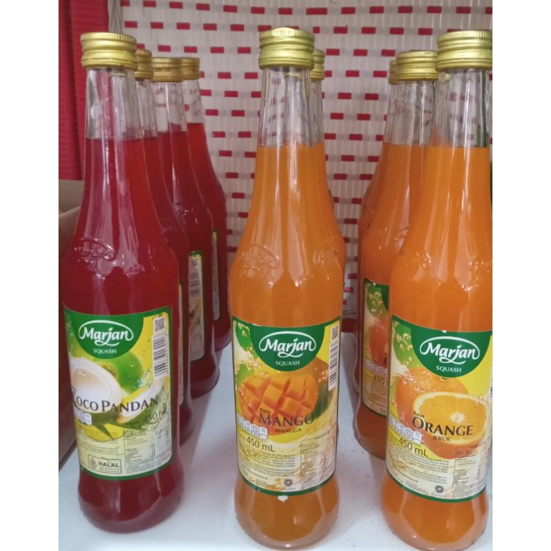 

SIRUP MARJAN SQUASH MANGGA ORANGE COCOPANDAN 450ML