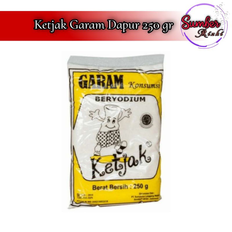 

Ketjak Garam Dapur 250 gr garam masak halus