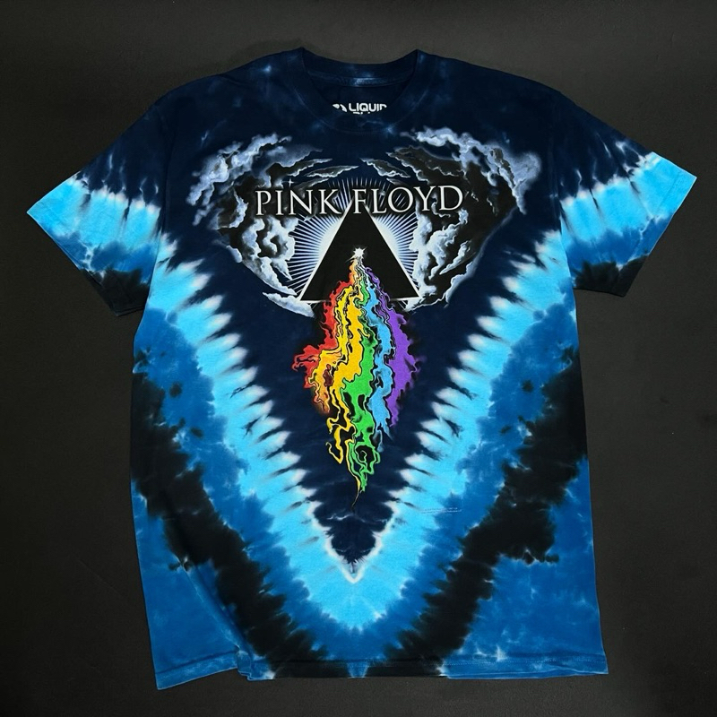 Kaos Pink Floyd Official - Prism River (Tie-Dye)