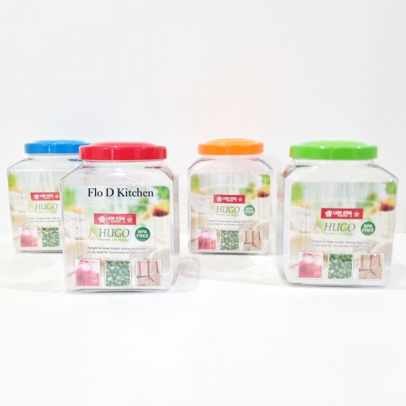 Lion Star PP-50 Hugo Square Jar 200 3L - Toples Lion Star Hugo 3L