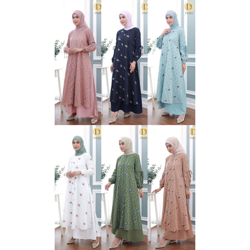SAMIRA DRESS VOL 2 /DRESS RAYA COLLECTION/ ORI BY DISIKO EXCLUSIVE