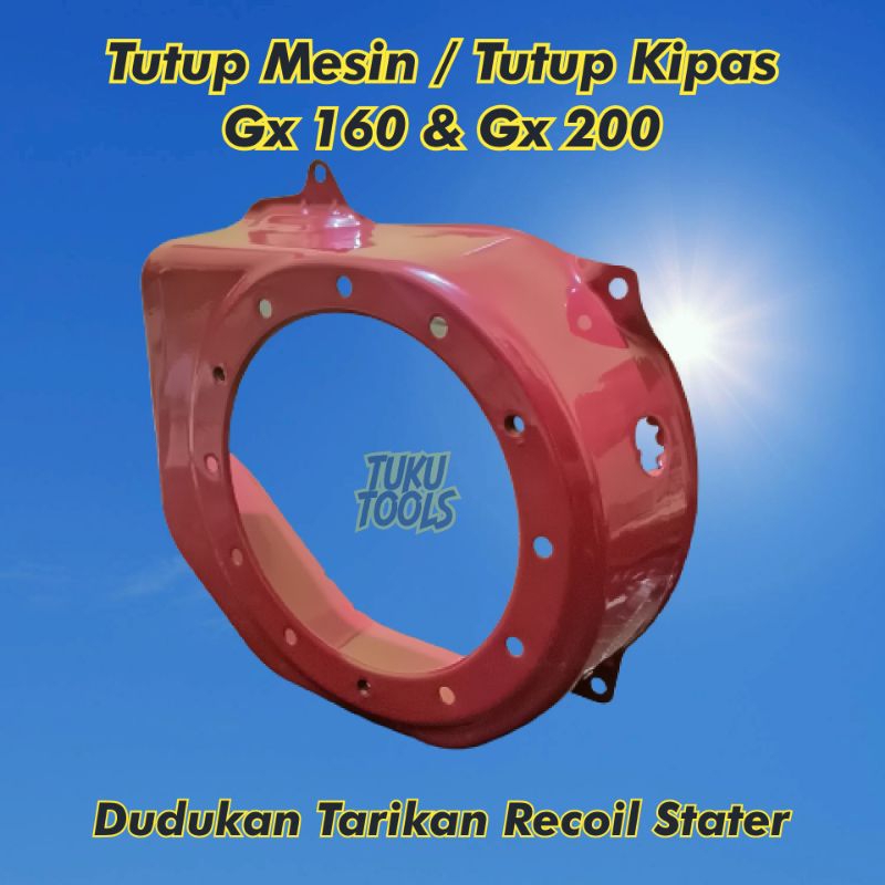 Tutup Samping Mesin Gx 160 & Gx 200 / Tutup Kipas Mesin Penggerak Gx