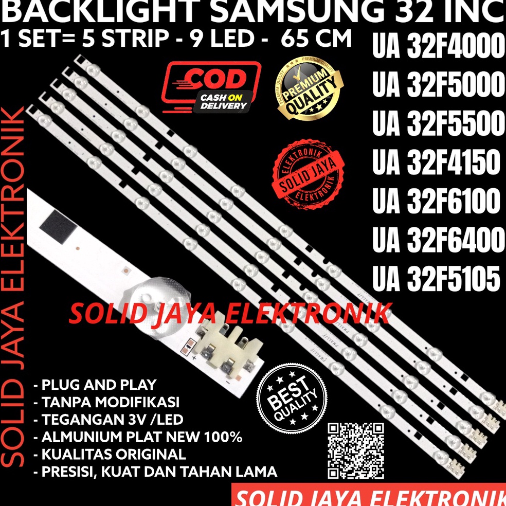 REKOMENDASI BACKLIGHT TV LED SAMSUNG 32 INC UA 32F4 32F5 32F55 32F415 32F61 32F64 32F515 LAMPU BL 9K