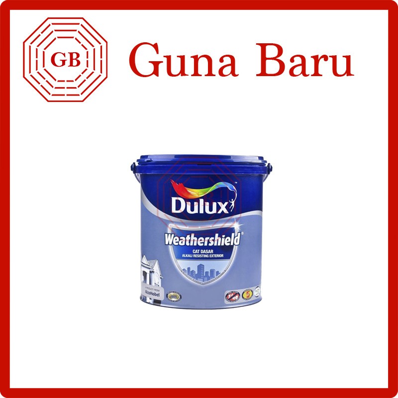 DULUX WEATHERSHIELD CAT DASAR EKSTERIOR ALKALI - 2.5kg