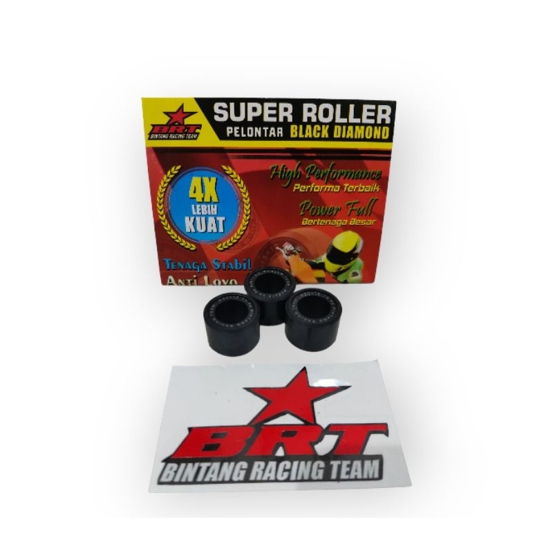 Roller BRT black Diamond Honda Vario 125 150 160 PCX ADV new Beat Deluxe Genio scoopy size gram 7 8 