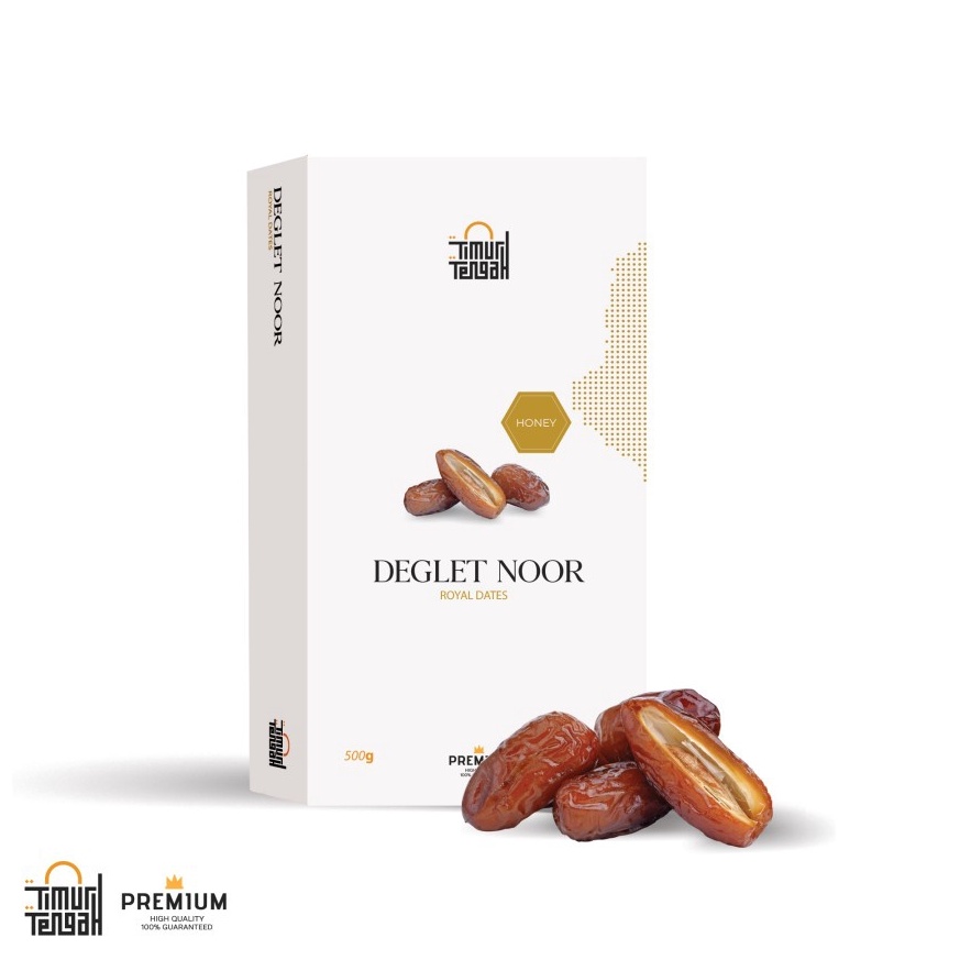 

BOI387 Timur Tengah Kurma Tunisia Madu 5gr Deglet Noor Honey Premium Original High Quality